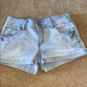 Mudd girls jean shorts